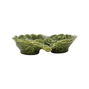 Vietri ARTICHOKES FIGURAL ARTICHOKE TWO-PART SERVER