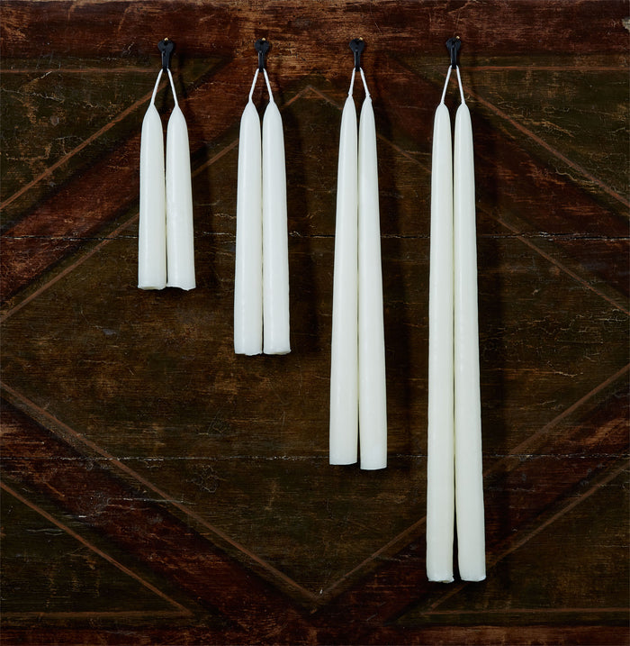 Match Beeswax Taper Candle, Ivory