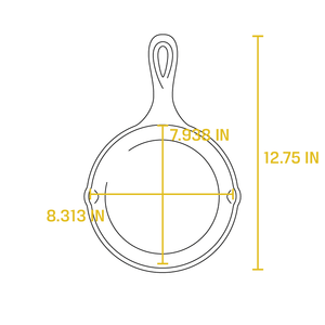 Lodge 8 Inch Cast Iron Skillet