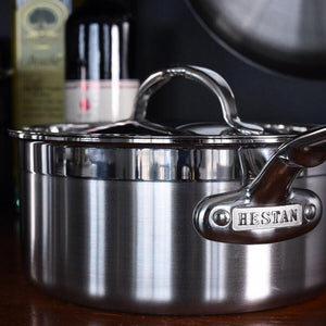 Hestan Professional Clad Stainless Steel Saucepans