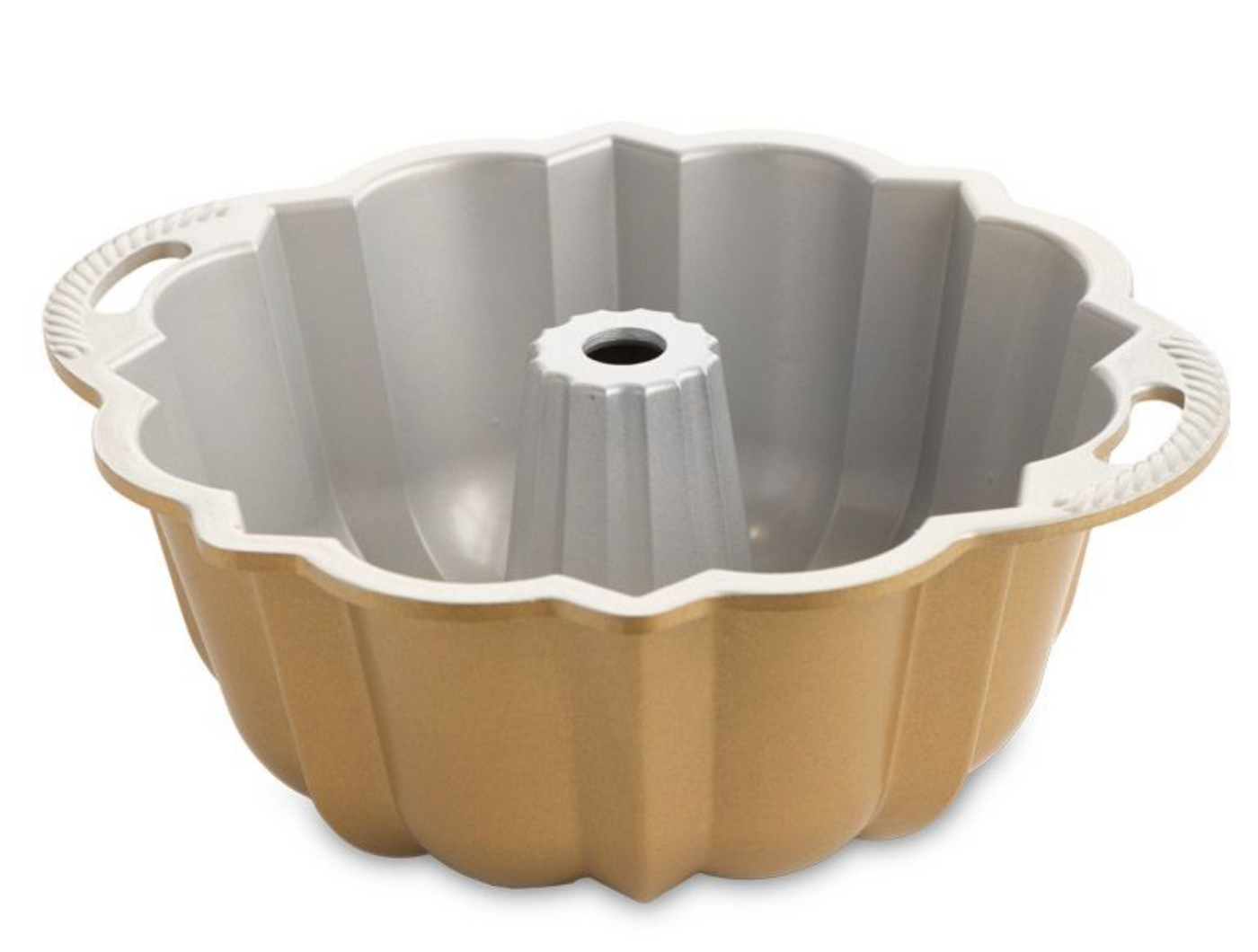 Nordic Ware Round Aluminum Nonstick 13-Cup Coffee Cake Baking Pan