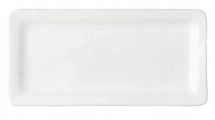 Puro Whitewash Rectangular Appetizer Platter
