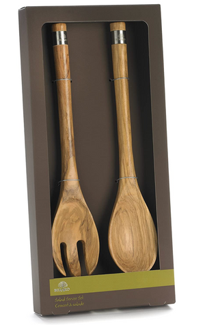 Berard Acero Salad Server Set