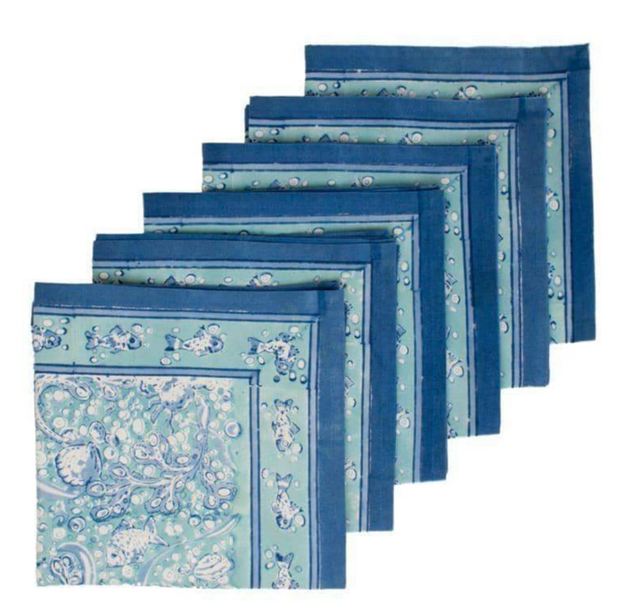La Mer Napkin Aqua