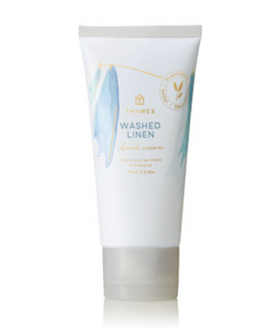 Thymes WASHED LINEN HARD-WORKING HAND CREAM