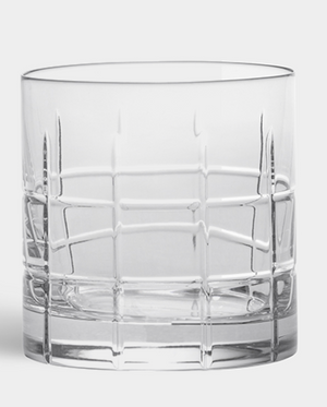 Orrefors Street Double Old Fashioned Glass