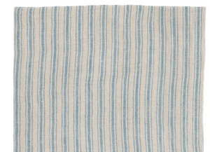 Boat Stripe Linen Napkin Natural & Blue
