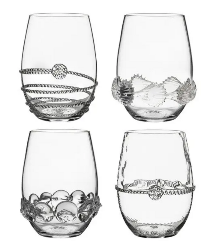 Juliska Heritage Stemless Wine Set of 4