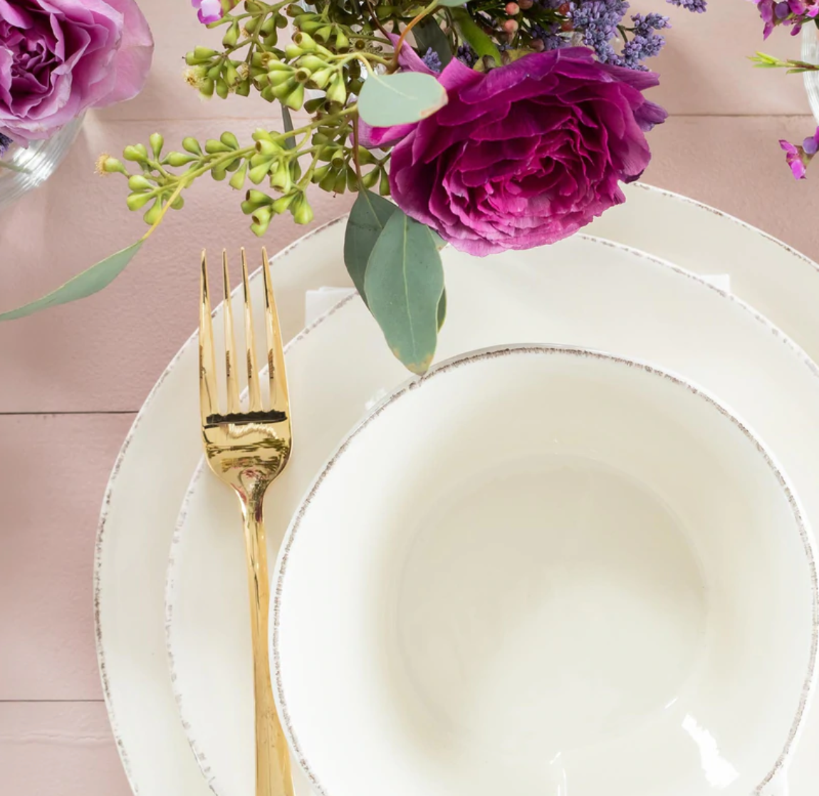Vietri Linen Dinner Plate - Thumbnail 4