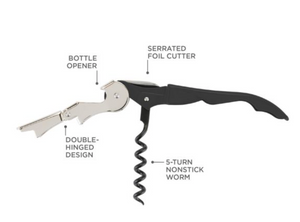 Truetap: Double-Hinged Corkscrew in Holiday Color Block