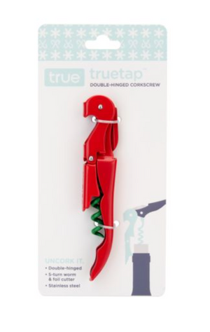 Truetap: Double-Hinged Corkscrew in Holiday Color Block