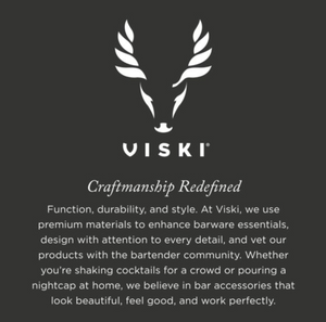 Large Stainless Steel Japanese Style Jigger by Viski