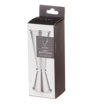 Large Stainless Steel Japanese Style Jigger by Viski