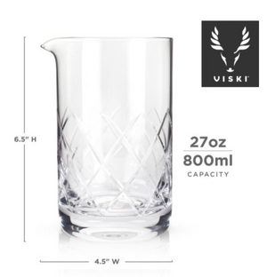 Extra Large Crystal Mixing Glass by Viski