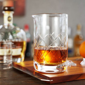 Crystal Mixing Glass by Viski
