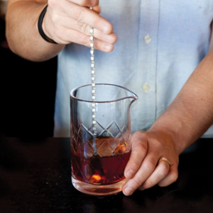 Crystal Mixing Glass by Viski