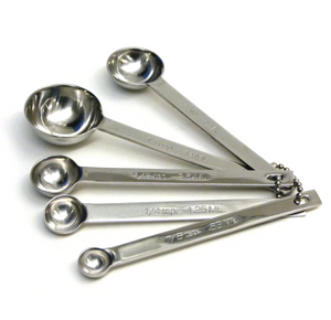 Cuisipro Stainless Steel Measuring Spoons (Set Of 5) - Kitchen & Company