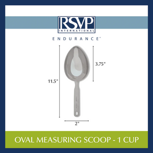 OVAL MEASURING SCOOP - 1 CUP