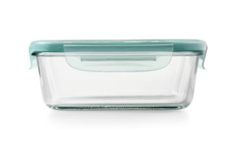 OXO Good Grips SmartSeal 3.5 Cup Clear Rectangular Glass Container