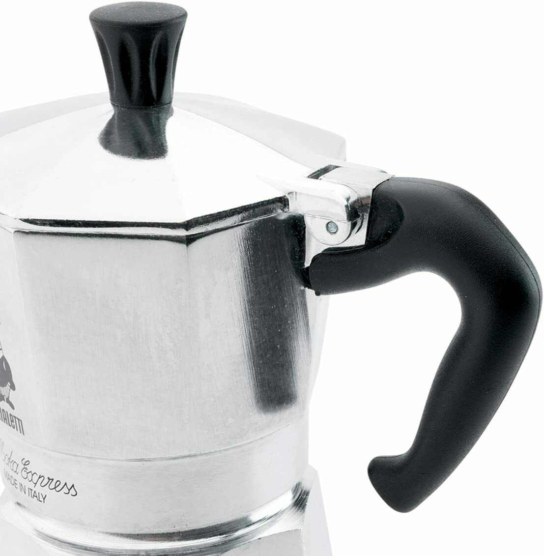 MILANO Stainless/Brushed Steel Stovetop Espresso Maker 6 Cup